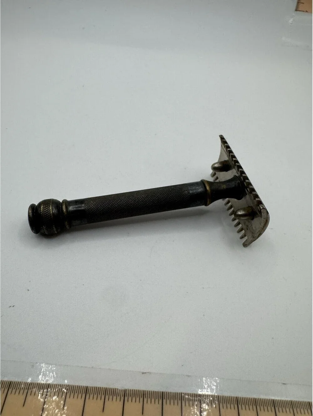 Gillette Old Type Vintage double edge double comb Safety Razor